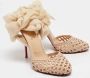 Christian Louboutin Pre-owned Fabric heels Beige Dames - Thumbnail 3