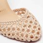 Christian Louboutin Pre-owned Fabric heels Beige Dames - Thumbnail 7