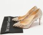 Christian Louboutin Pre-owned Fabric heels Beige Dames - Thumbnail 7