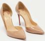 Christian Louboutin Pre-owned Fabric heels Beige Dames - Thumbnail 2