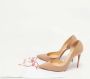 Christian Louboutin Pre-owned Fabric heels Beige Dames - Thumbnail 7