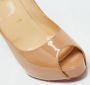 Christian Louboutin Pre-owned Fabric heels Beige Dames - Thumbnail 6