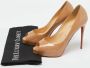 Christian Louboutin Pre-owned Fabric heels Beige Dames - Thumbnail 7