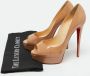 Christian Louboutin Pre-owned Fabric heels Beige Dames - Thumbnail 7