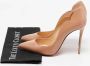 Christian Louboutin Pre-owned Fabric heels Beige Dames - Thumbnail 7