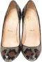 Christian Louboutin Pre-owned Fabric heels Black Dames - Thumbnail 2