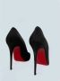 Christian Louboutin Pre-owned Fabric heels Black Dames - Thumbnail 5