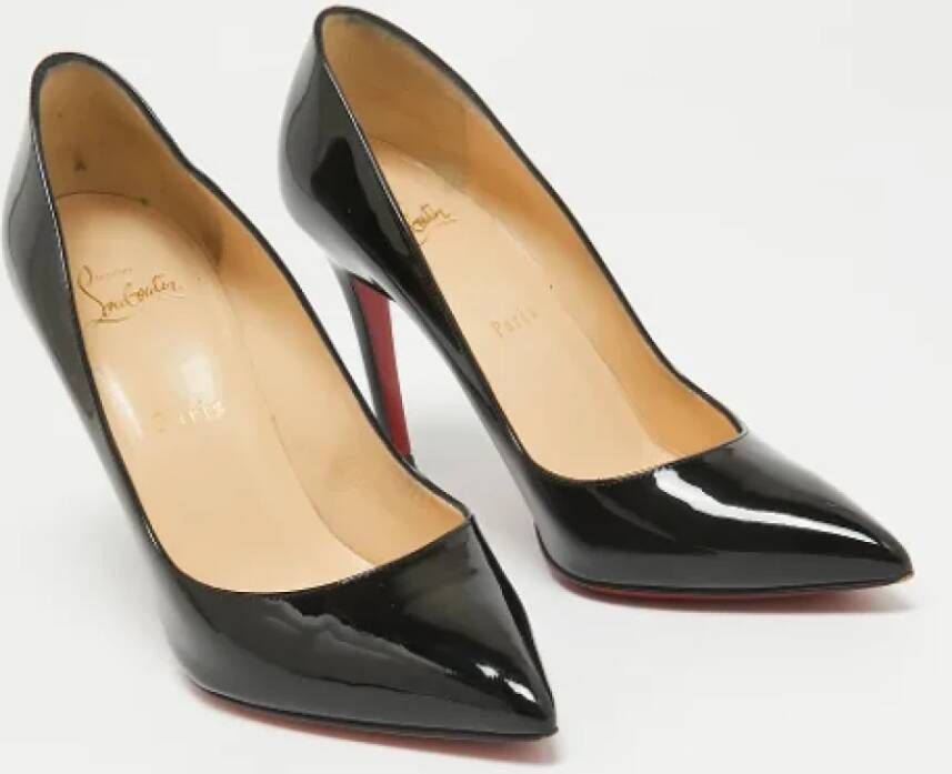 Christian Louboutin Pre-owned Fabric heels Black Dames