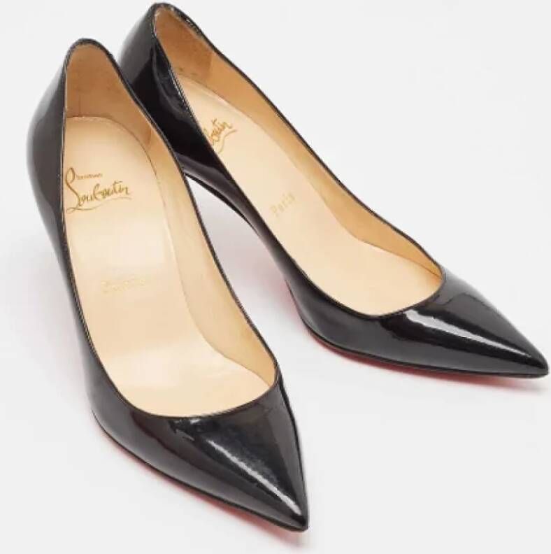 Christian Louboutin Pre-owned Fabric heels Black Dames