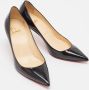 Christian Louboutin Pre-owned Fabric heels Black Dames - Thumbnail 2