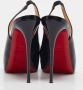 Christian Louboutin Pre-owned Fabric heels Black Dames - Thumbnail 3