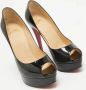 Christian Louboutin Pre-owned Fabric heels Black Dames - Thumbnail 2