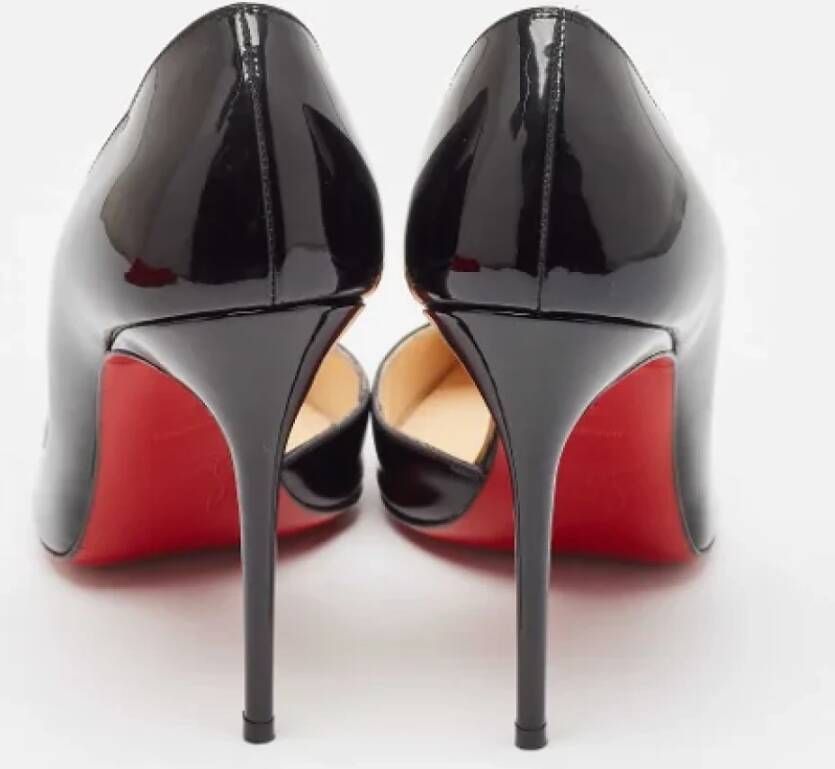 Christian Louboutin Pre-owned Fabric heels Black Dames