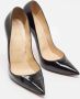 Christian Louboutin Pre-owned Fabric heels Black Dames - Thumbnail 2