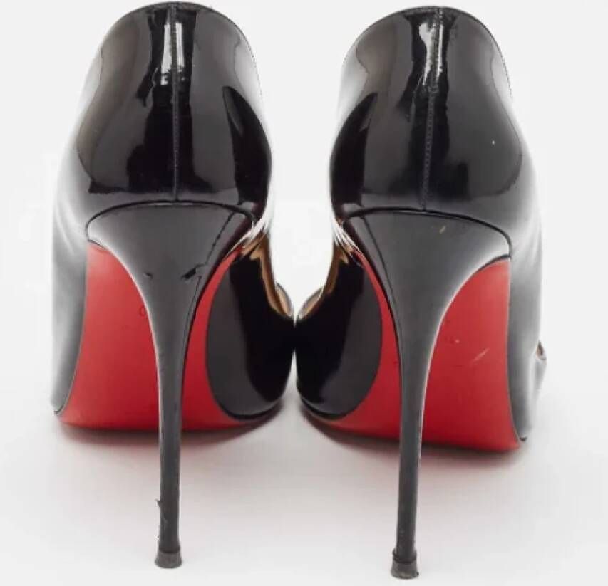 Christian Louboutin Pre-owned Fabric heels Black Dames