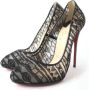 Christian Louboutin Pre-owned Fabric heels Black Dames - Thumbnail 2