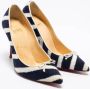 Christian Louboutin Pre-owned Fabric heels Blue Dames - Thumbnail 4