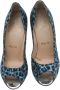 Christian Louboutin Pre-owned Fabric heels Blue Dames - Thumbnail 2