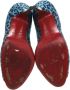 Christian Louboutin Pre-owned Fabric heels Blue Dames - Thumbnail 5