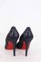 Christian Louboutin Pre-owned Fabric heels Blue Dames - Thumbnail 3