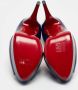 Christian Louboutin Pre-owned Fabric heels Blue Dames - Thumbnail 4