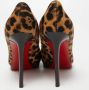 Christian Louboutin Pre-owned Fabric heels Brown Dames - Thumbnail 5