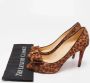 Christian Louboutin Pre-owned Fabric heels Brown Dames - Thumbnail 9