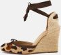 Christian Louboutin Pre-owned Fabric heels Brown Dames - Thumbnail 2