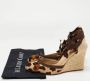 Christian Louboutin Pre-owned Fabric heels Brown Dames - Thumbnail 9