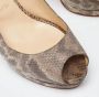 Christian Louboutin Pre-owned Fabric heels Brown Dames - Thumbnail 7