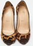 Christian Louboutin Pre-owned Fabric heels Brown Dames - Thumbnail 2