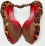 Christian Louboutin Pre-owned Fabric heels Brown Dames - Thumbnail 5