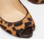 Christian Louboutin Pre-owned Fabric heels Brown Dames - Thumbnail 6