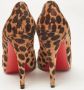 Christian Louboutin Pre-owned Fabric heels Brown Dames - Thumbnail 4