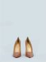 Christian Louboutin Pre-owned Fabric heels Brown Dames - Thumbnail 4