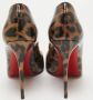 Christian Louboutin Pre-owned Fabric heels Brown Dames - Thumbnail 3