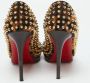 Christian Louboutin Pre-owned Fabric heels Brown Dames - Thumbnail 3