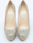 Christian Louboutin Pre-owned Fabric heels Gray Dames - Thumbnail 3