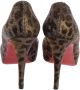 Christian Louboutin Pre-owned Fabric heels Gray Dames - Thumbnail 4