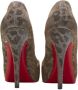 Christian Louboutin Pre-owned Fabric heels Gray Dames - Thumbnail 5