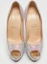 Christian Louboutin Pre-owned Fabric heels Gray Dames - Thumbnail 3