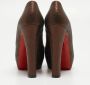 Christian Louboutin Pre-owned Fabric heels Gray Dames - Thumbnail 5