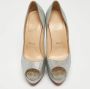 Christian Louboutin Pre-owned Fabric heels Gray Dames - Thumbnail 3