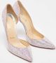 Christian Louboutin Pre-owned Fabric heels Gray Dames - Thumbnail 4