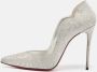 Christian Louboutin Pre-owned Fabric heels Gray Dames - Thumbnail 2