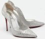 Christian Louboutin Pre-owned Fabric heels Gray Dames - Thumbnail 4