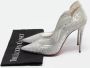 Christian Louboutin Pre-owned Fabric heels Gray Dames - Thumbnail 9