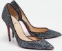 Christian Louboutin Pre-owned Fabric heels Gray Dames - Thumbnail 4