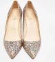 Christian Louboutin Pre-owned Fabric heels Gray Dames - Thumbnail 3