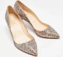 Christian Louboutin Pre-owned Fabric heels Gray Dames - Thumbnail 4